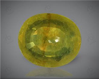 Natural Heated & Treated Yellow Sapphire Certified 3.76 (CTS) ( 71864 )